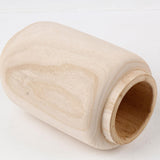 Maxbell Handmade Wooden Flower Vase Planter Decor Display Ornaments Plant Pot Holder Large