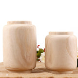 Maxbell Handmade Wooden Flower Vase Planter Decor Display Ornaments Plant Pot Holder Large