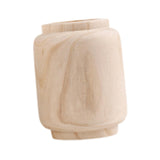 Maxbell Handmade Wooden Flower Vase Planter Decor Display Ornaments Plant Pot Holder Small