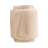 Maxbell Handmade Wooden Flower Vase Planter Decor Display Ornaments Plant Pot Holder Small
