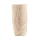 Maxbell Wooden Vase Jar Flower Arrangement Container Rustic Handmade for Dining Room Size S