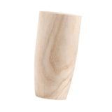 Maxbell Wooden Vase Jar Flower Arrangement Container Rustic Handmade for Dining Room Size S