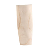 Maxbell Wooden Vase Jar Flower Arrangement Container Rustic Handmade for Dining Room Size L