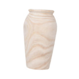 Maxbell Wood Vase Desktop Ornament Multifunctional for Fireplace Dresser Lightweight Size S