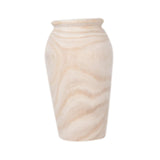 Maxbell Wood Vase Desktop Ornament Multifunctional for Fireplace Dresser Lightweight Size S