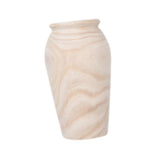 Maxbell Wood Vase Desktop Ornament Multifunctional for Fireplace Dresser Lightweight Size S