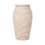 Maxbell Wood Vase Desktop Ornament Multifunctional for Fireplace Dresser Lightweight Size L