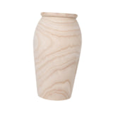 Maxbell Wood Vase Desktop Ornament Multifunctional for Fireplace Dresser Lightweight Size L