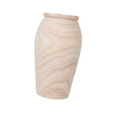 Maxbell Wood Vase Desktop Ornament Multifunctional for Fireplace Dresser Lightweight Size L