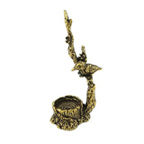 Maxbell Incense Stick Holder Copper Crafts Tiny Copper Incense Holder for Hotel Yoga