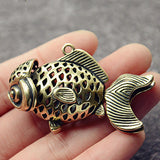 Maxbell Carp Keychain Pendant for Office Housewarming Congratulatory Gift Home Decor