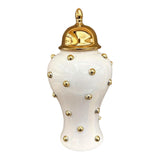 Porcelain Ginger Jar Table Centerpiece for Shelf Living Room Home Decoration L