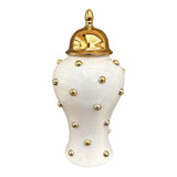 Porcelain Ginger Jar Table Centerpiece for Shelf Living Room Home Decoration L