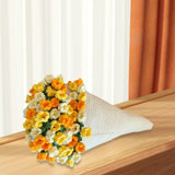 Maxbell Bouquet Blanket 60cm Crocheted Blanket for Valentine's Day Anniversary Gifts