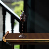 Maxbell Coil Holder Traditional Decorative Classical Ornament for Deck Garden Hiking