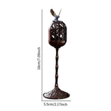 Maxbell Coil Holder Traditional Decorative Classical Ornament for Deck Garden Hiking