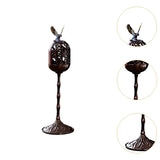 Maxbell Coil Holder Traditional Decorative Classical Ornament for Deck Garden Hiking