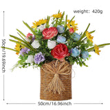 Maxbell Door Hanger Basket Wreath Welcome Sign Hanging Ornament for Home Office Wall
