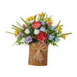 Maxbell Door Hanger Basket Wreath Welcome Sign Hanging Ornament for Home Office Wall
