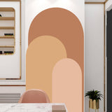 Maxbell Arch Wall Decal Modern Wall Art Decor Bedroom Kids Room Nursery Wall Sticker Pink