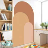 Maxbell Arch Wall Decal Modern Wall Art Decor Bedroom Kids Room Nursery Wall Sticker Pink