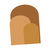 Maxbell Arch Wall Decal Modern Wall Art Decor Bedroom Kids Room Nursery Wall Sticker Orange