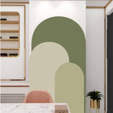 Maxbell Arch Wall Decal Modern Wall Art Decor Bedroom Kids Room Nursery Wall Sticker Green