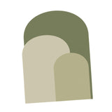 Maxbell Arch Wall Decal Modern Wall Art Decor Bedroom Kids Room Nursery Wall Sticker Green