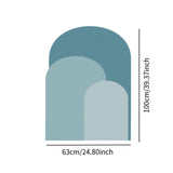 Maxbell Arch Wall Decal Modern Wall Art Decor Bedroom Kids Room Nursery Wall Sticker Blue