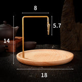 Maxbell Incense Burner Holder Wood Home Decoration for Spa Meditation Tea House