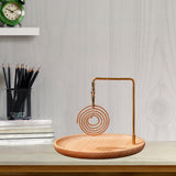 Maxbell Incense Burner Holder Wood Home Decoration for Spa Meditation Tea House