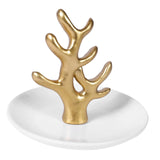 Maxbell Jewelry Storage Tray Resin Ring Dish for Bracelets Hair Accessories Necklace