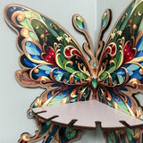 Maxbell Butterfly Corner Shelf Kitchen Toys Small Cute Decorative Shelf Wall Mounted