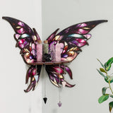 Maxbell Butterfly Corner Shelf Kitchen Toys Small Cute Decorative Shelf Wall Mounted