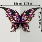 Maxbell Butterfly Corner Shelf Kitchen Toys Small Cute Decorative Shelf Wall Mounted