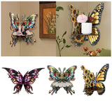 Maxbell Butterfly Corner Shelf Kitchen Toys Small Cute Decorative Shelf Wall Mounted