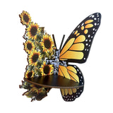 Maxbell Butterfly Corner Shelf Kitchen Toys Small Cute Decorative Shelf Wall Mounted