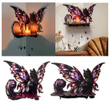 Maxbell Butterfly Wall Shelf Wall Mounted Cute Aesthetic Spiritual Gift for Bathroom Corner shelf