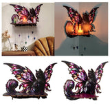 Maxbell Butterfly Wall Shelf Wall Mounted Cute Aesthetic Spiritual Gift for Bathroom Corner shelf