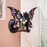 Maxbell Butterfly Wall Shelf Wall Mounted Cute Aesthetic Spiritual Gift for Bathroom Corner shelf