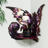 Maxbell Butterfly Wall Shelf Wall Mounted Cute Aesthetic Spiritual Gift for Bathroom Corner shelf