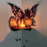 Maxbell Butterfly Wall Shelf Wall Mounted Cute Aesthetic Spiritual Gift for Bathroom Corner shelf