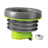 Maxbell Toilet Flange Wax Ring Flange Gasket for 100-110mm/3.94-4.33in Pipes Toilets