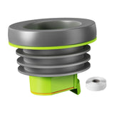 Maxbell Toilet Flange Wax Ring Flange Gasket for 100-110mm/3.94-4.33in Pipes Toilets