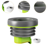 Maxbell Toilet Flange Wax Ring Flange Gasket for 100-110mm/3.94-4.33in Pipes Toilets