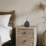 Maxbell Flower Vase Home Decor Rustic Flower Container for Entryway Bedroom Bathroom Upper opening 4cm