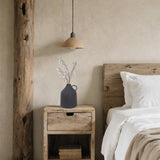 Maxbell Flower Vase Home Decor Rustic Flower Container for Entryway Bedroom Bathroom Upper mouth 3.5cm