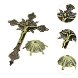 Maxbell Standing Crucifix Catholic Jesus on The Cross Statue for Prayers Table Altar