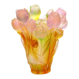 Maxbell Flower Vase Floral Container Artistic Tulip Vase for Bedroom Mantel Entrance
