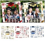 Maxbell Graduation Party Decorations for University High School Photo Supplies Red